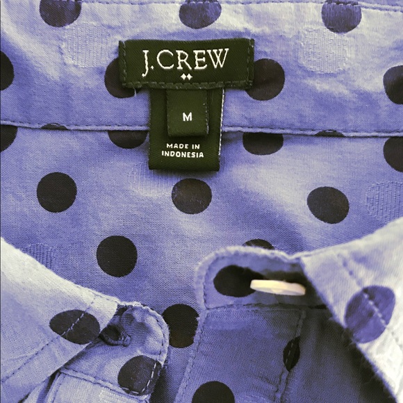 J. Crew polka-dot blouse - Picture 4 of 6